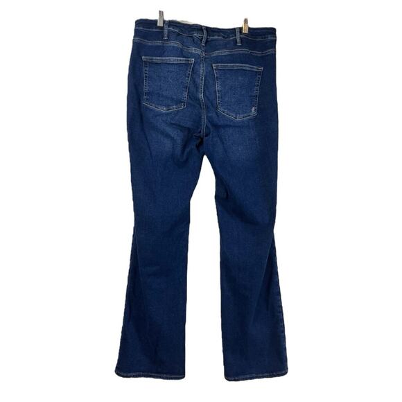 Silver Jeans Infinite Fit Bootcut Mid Rise Dark Wash Indigo Women’s Plus Size 1X - Picture 4 of 13